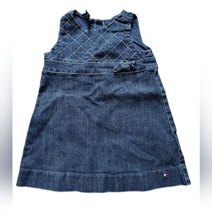 Tommy Hilfiger Baby Girl 12 Months Embroidered Denim Dress